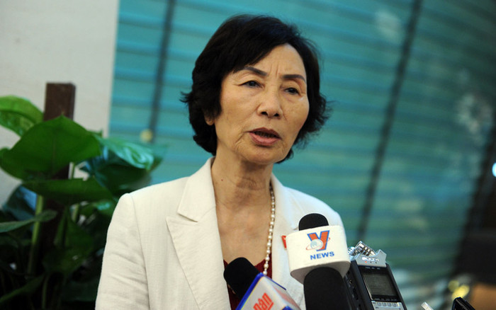Đại biểu Quốc hội Bùi Thị An (đoàn Hà Nội). Ảnh: Báo Vietnamnet.