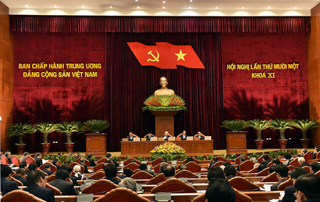 Hội nghị Ban Chấp hành Trung ương lần thứ 11, khóa XI (ảnh: VGP) Hội nghị Ban Chấp hành Trung ương lần thứ 11, khóa XI (ảnh: VGP)