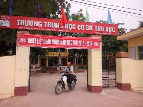 Trường THCS Thọ Vực (Triệu Sơn, Thanh Hóa). Ảnh: ĐỨC THIỆN Trường THCS Thọ Vực (Triệu Sơn, Thanh Hóa). Ảnh: ĐỨC THIỆN
