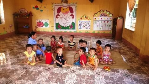 Học sinh trường mầm non Xuân Bình ( Như Xuân, Thanh Hóa) Học sinh trường mầm non Xuân Bình ( Như Xuân, Thanh Hóa)