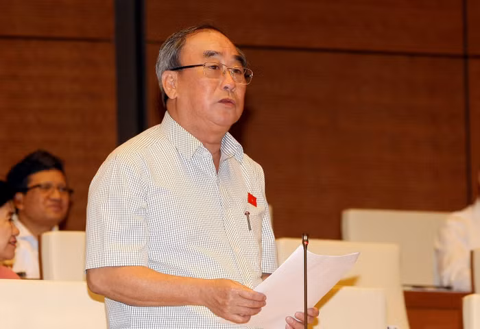 Đại biểu Quốc hội Trần Ngọc Vinh. ảnh: TTBC.