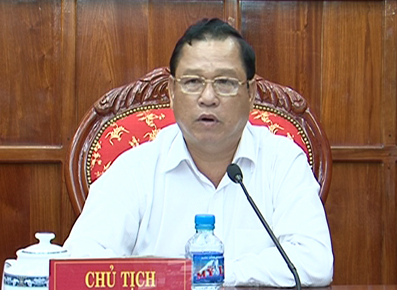 Ông Nguyễn Văn Trăm - Chủ tịch UBND tỉnh Bình Phước. ảnh: dongphu.gov.vn Ông Nguyễn Văn Trăm - Chủ tịch UBND tỉnh Bình Phước. ảnh: dongphu.gov.vn