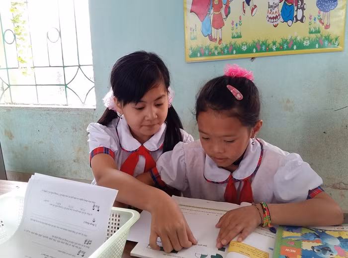 Bộ Giáo dục cần có quan điểm rõ ràng về mô hình trường học mới (VNEN). ảnh: Ngọc Quang.