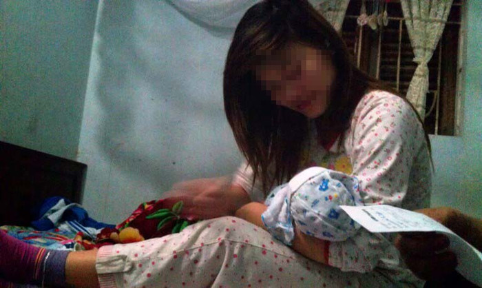 Sản phụ 20 tuổi phải sinh con 1 mình vì gặp phải gã "sở khanh" Sản phụ 20 tuổi phải sinh con 1 mình vì gặp phải gã "sở khanh"