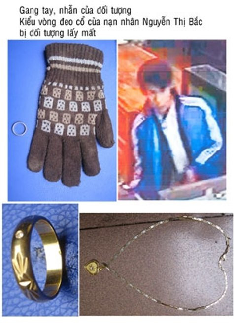 Hung thủ giết người cướp tiệm vàng Vững Bắc và tang vật để lại (Ảnh 24h.com) Hung thủ giết người cướp tiệm vàng Vững Bắc và tang vật để lại (Ảnh 24h.com)