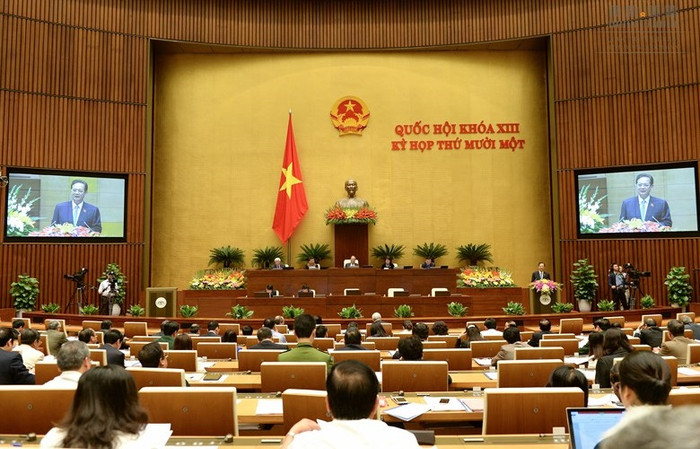 Ngày 30 và 31/3, Quốc hội sẽ thảo luận, miễn nhiệm và bầu Chủ tịch nước, Chủ tịch quốc hội. ảnh: Trung tâm thông tin Quốc hội.