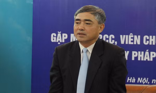 Thứ trưởng Nguyễn Minh Hồng. ảnh: Vũ Nhung.