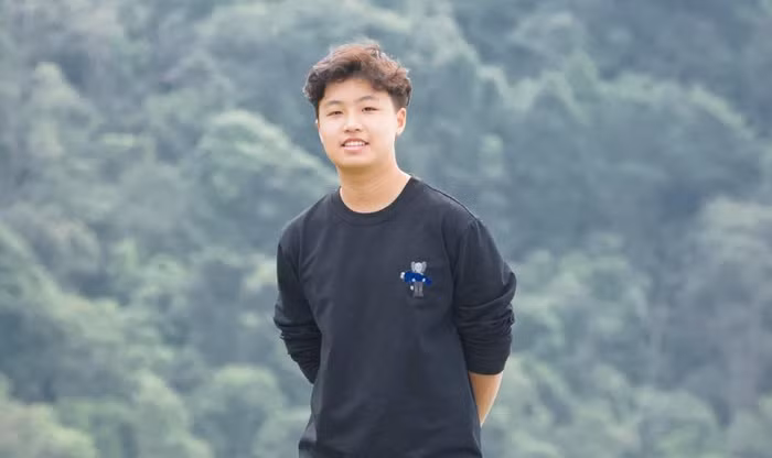 Ngô Anh Kha - Học sinh lớp 8 tại thành phố Bắc Ninh tự học, thi đạt 8.0 IELTS (Ảnh: Nhân vật cung cấp).