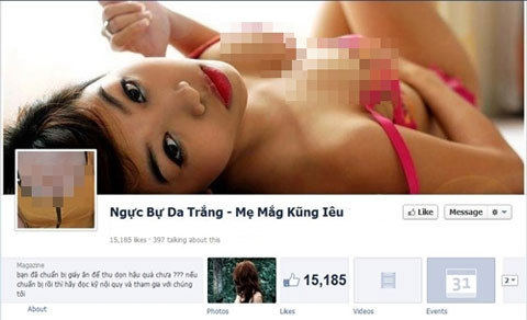 Một trong rất nhiều trang fanpage câu like bằng kiểu trưng ảnh thế này. Dân mạng coi đây là những fanpage "bẩn". Một trong rất nhiều trang fanpage câu like bằng kiểu trưng ảnh thế này. Dân mạng coi đây là những fanpage "bẩn".