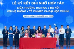 Trường ĐH Y Hà Nội, Vinmec và VinUni hợp tác xây dựng hệ sinh thái học thuật y tế chuẩn thế giới