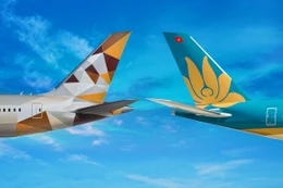 Vietnam Airlines hợp tác chương trình khách hàng thường xuyên với Etihad Airways