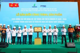 Petrovietnam hoàn thành 33 chân đế điện gió ngoài khơi xuất khẩu