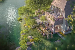 Đảo Châu Âu - Eco Central Park: Du ngoạn bốn mùa hoa giữa lòng xứ Nghệ