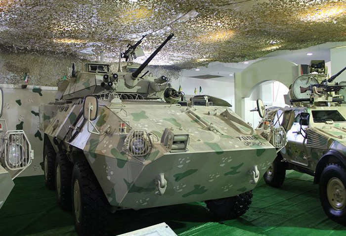 Xe thiết giáp Pandur với mô đun pháo 25mm