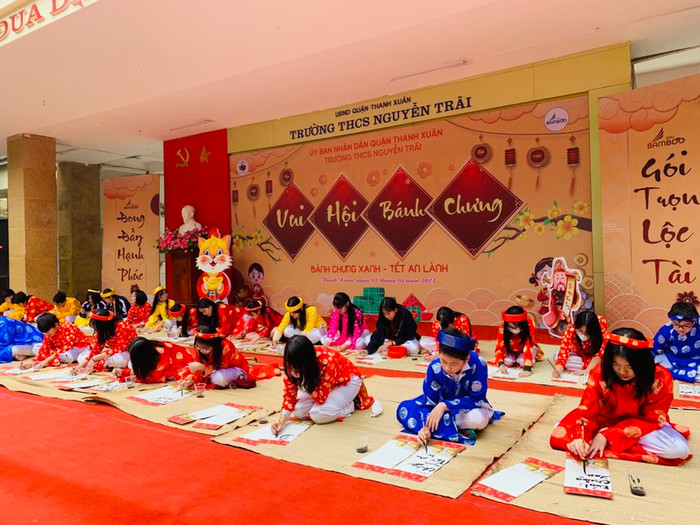 Học sinh được vẽ tranh chữ nói về ước vọng ngày xuân - Nguồn giaoducthoidai.vn