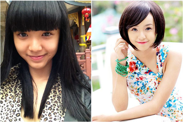 2. Bảo Trân với vẻ đẹp hồn nhiên vốn có Lợi thế của Bảo Trân là có một làn da mịn, cặp mắt đen to tròn, lại còn có 2 lúm đồng tiền cực duyên khi cười. Thông thường Bảo Trân không make up quá đậm, nên lúc nào cũng trông bạn ấy thật tự nhiên và "xì-tin" đúng điệu. 2. Bảo Trân với vẻ đẹp hồn nhiên vốn có Lợi thế của Bảo Trân là có một làn da mịn, cặp mắt đen to tròn, lại còn có 2 lúm đồng tiền cực duyên khi cười. Thông thường Bảo Trân không make up quá đậm, nên lúc nào cũng trông bạn ấy thật tự nhiên và "xì-tin" đúng điệu.