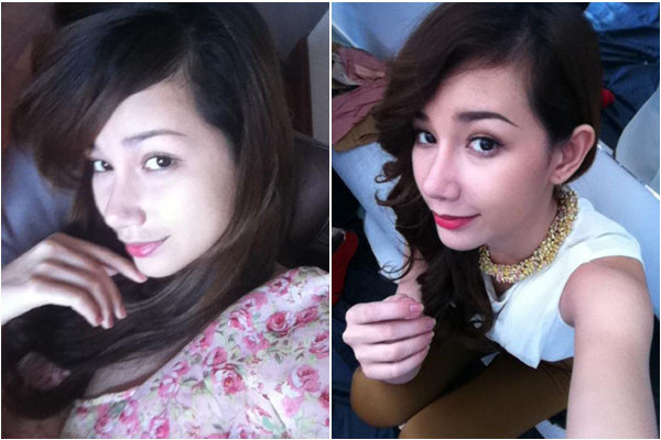 7. Quỳnh Chi với chiếc mũi cao "không lẫn vào đâu được" Quỳnh Chi rất thường xuyên trang điểm bởi tính chất của công việc, nhưng về đến nhà là Chi vội xóa ngay để bảo vệ làn da của mình. Nhiều bạn cũng rất ngưỡng mộ chiếc mũi cao của Quỳnh Chi. Bởi nó khiến cô nàng thêm phần nổi bật và trông cũng hơi Tây Tây. 7. Quỳnh Chi với chiếc mũi cao "không lẫn vào đâu được" Quỳnh Chi rất thường xuyên trang điểm bởi tính chất của công việc, nhưng về đến nhà là Chi vội xóa ngay để bảo vệ làn da của mình. Nhiều bạn cũng rất ngưỡng mộ chiếc mũi cao của Quỳnh Chi. Bởi nó khiến cô nàng thêm phần nổi bật và trông cũng hơi Tây Tây.