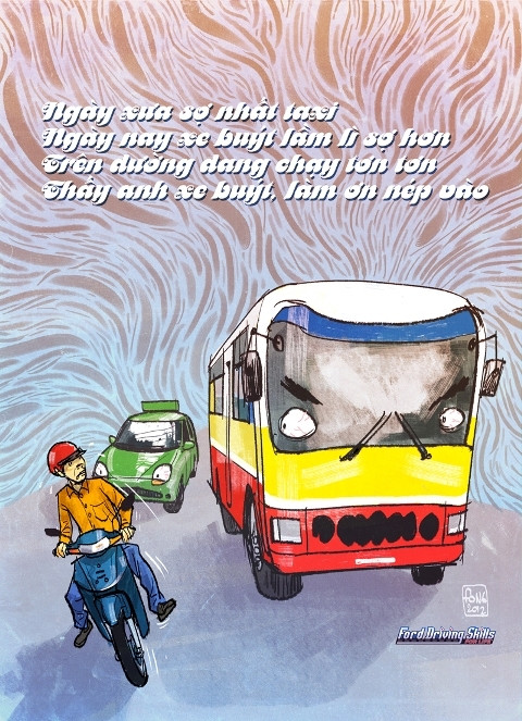 Xe bus - hung thần trong thành phố.