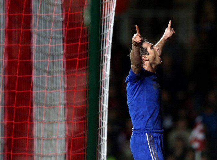 Với bàn thắng ấn định tỷ số này, Lampard đã trở thành chân sút thứ 2 trong lịch sử Chelsea. Với bàn thắng ấn định tỷ số này, Lampard đã trở thành chân sút thứ 2 trong lịch sử Chelsea.