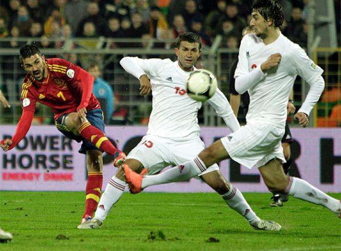 D.Villa cũng đang cố gắng tìm lại phong độ.