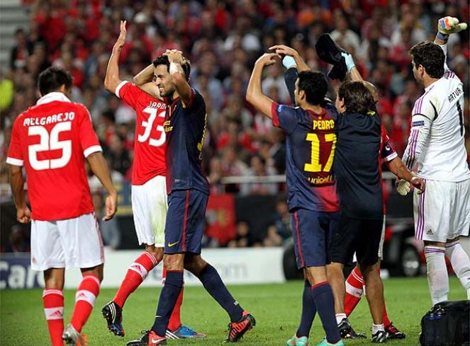 Đến cả đối phương cũng thấy lo cho Puyol. Đến cả đối phương cũng thấy lo cho Puyol.