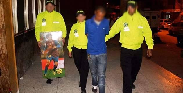 Hình ảnh của Messi bị lợi dụng để buôn cần sa.