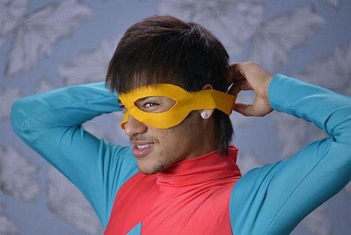 "Siêu nhân" Neymar. "Siêu nhân" Neymar.