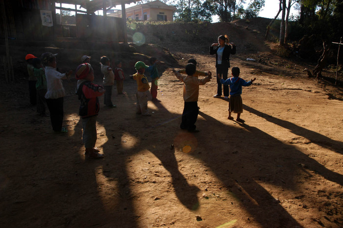 Những “lớp học gió” này tập trung chủ yếu ở hệ Mầm Non và Tiểu học vì ở hệ này ít được nghành giáo dục chú trọng đầu tư.
