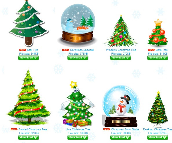 Giao diện của website cho bạn chọn miễn phí một cây thông Noel tuyệt đẹp Giao diện của website cho bạn chọn miễn phí một cây thông Noel tuyệt đẹp