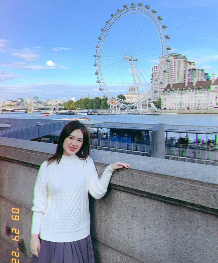 Nhã Uyên trở thành chủ nhân của học bổng GREAT do Hội đồng Anh kết hợp với chiến dịch GREAT Britain và các trường đại học Vương quốc Anh trao tặng năm 2022. Ảnh: Nhân vật cung cấp