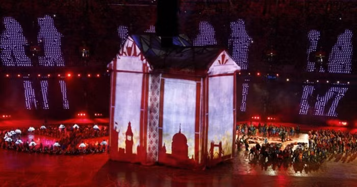 Một cảnh trong lễ khai mạc.