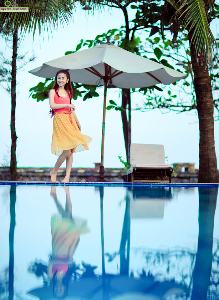 Dù Nam Thương không may mắn lọt vào top 20 Miss Teen năm nay nhưng với những hình ảnh trong sáng, dễ thương của mình, cô nàng xứ Thanh này cũng đã để lại rất nhiều ấn tượng sau cuộc thi đó.