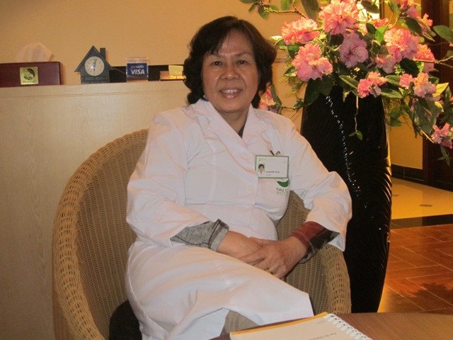 GS.BS Nguyễn Thị Dụ GĐ BV ĐKQT Thu Cúc