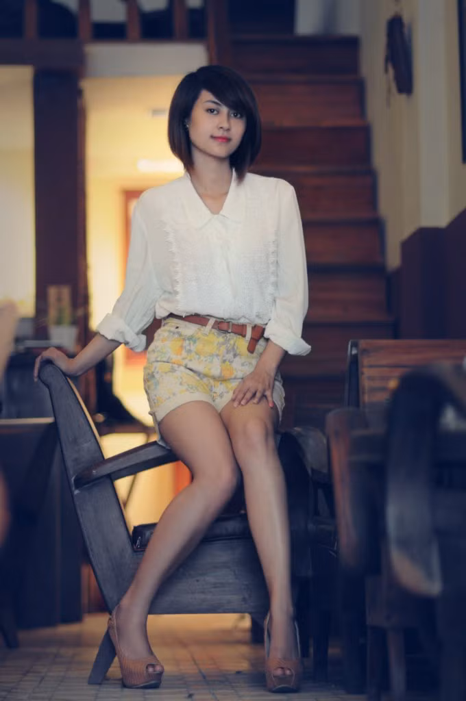 Trang được đánh giá là người năng động, sống vô tư và dễ hòa đồng