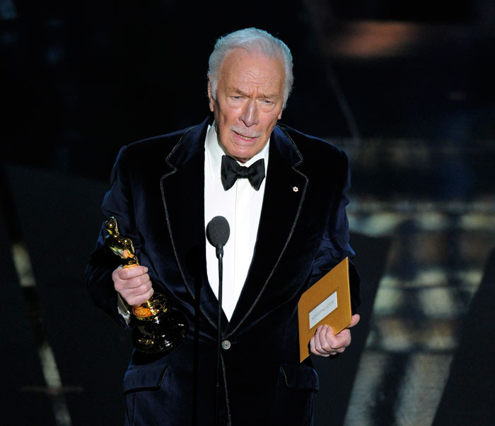 Nam diễn viên phụ xuất sắc: Christtopher Plummer - phim Beginners Nam diễn viên phụ xuất sắc: Christtopher Plummer - phim Beginners