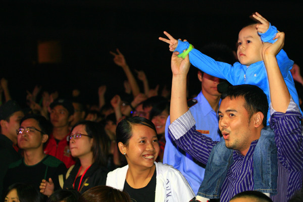 Những fan đặc biệt của đêm Rock Storm 2011 Những fan đặc biệt của đêm Rock Storm 2011