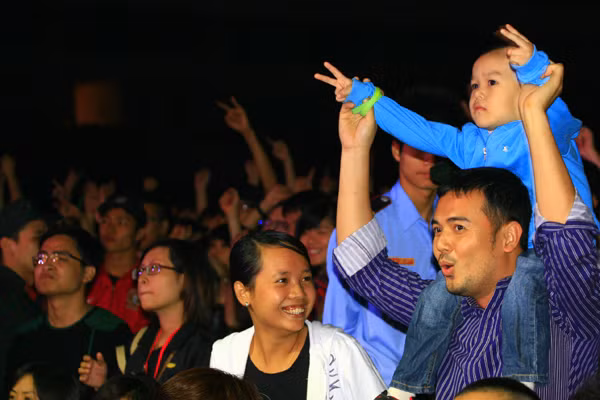 Những fan đặc biệt của đêm Rock Storm 2011