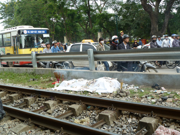 Hiện trường vụ tai nạn thương tâm Hiện trường vụ tai nạn thương tâm