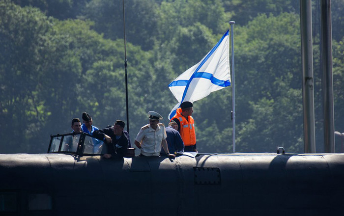 Các tàu ngầm của Hạm đội Thái Bình Dương Nga cũng tham gia cuộc diễn tập lần này.