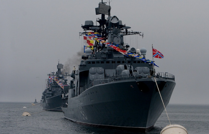 Tàu chống ngầm cỡ lớn Marshal Shaposhnikov (số hiệu 543). Tàu chống ngầm cỡ lớn Marshal Shaposhnikov (số hiệu 543).