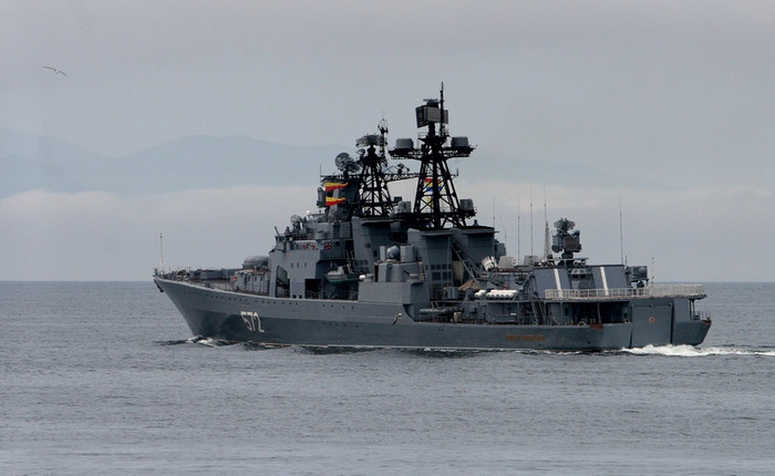 Chiến hạm săn ngầm đô đốc Vinogradov project 1155 thuộc Lữ đoàn tàu chống ngầm 44. Chiến hạm săn ngầm đô đốc Vinogradov project 1155 thuộc Lữ đoàn tàu chống ngầm 44.