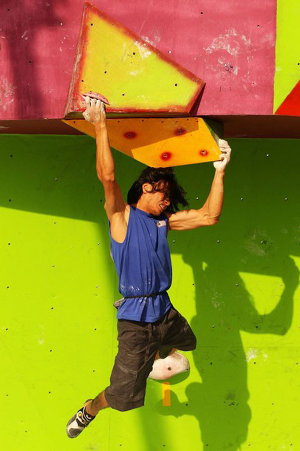 Hafzanizam Bakhori (Malaysia) thi đấu ở nội dung leo tường Nam tại Jakarta. Hafzanizam Bakhori (Malaysia) thi đấu ở nội dung leo tường Nam tại Jakarta.