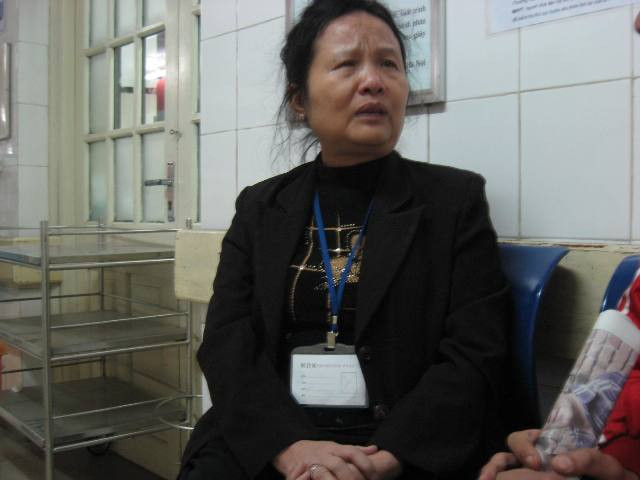 Bà Tống Thị Chiến, mẹ anh Quyết Bà Tống Thị Chiến, mẹ anh Quyết