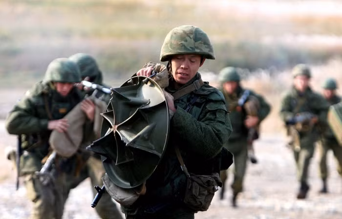 Quân đội tập trận đổ bộ qui mô lớn trên Vịnh Peter Đại Đế.