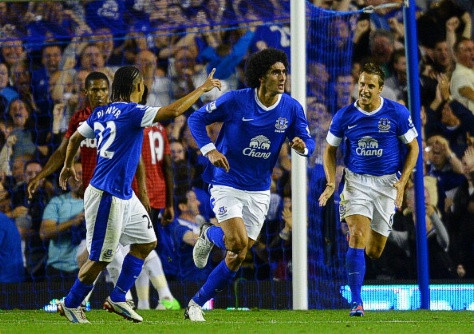 Fellaini ghi bàn duy nhất trong trận thắng 1-0 ở lượt đi. Fellaini ghi bàn duy nhất trong trận thắng 1-0 ở lượt đi.