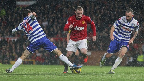 Ở lượt đi Man Utd thắng nhưng QPR vẫn ghi được 1 bàn Ở lượt đi Man Utd thắng nhưng QPR vẫn ghi được 1 bàn