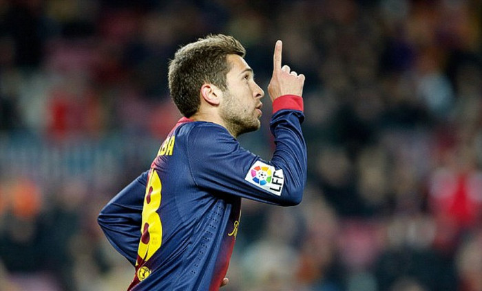 Jordi Alba chỉ ghi được bàn thắng an ủi vào phút 89. Jordi Alba chỉ ghi được bàn thắng an ủi vào phút 89.
