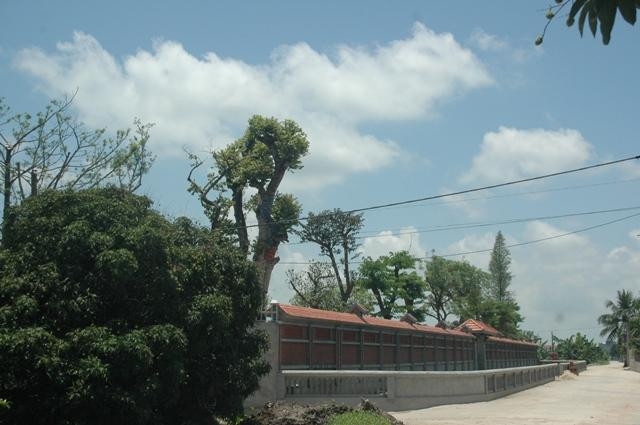 Phía ngoài hàng rào Phía ngoài hàng rào