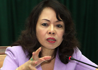 Bộ trưởng Bộ Y tế Nguyễn Thị Kim Tiến (ảnh: internet)