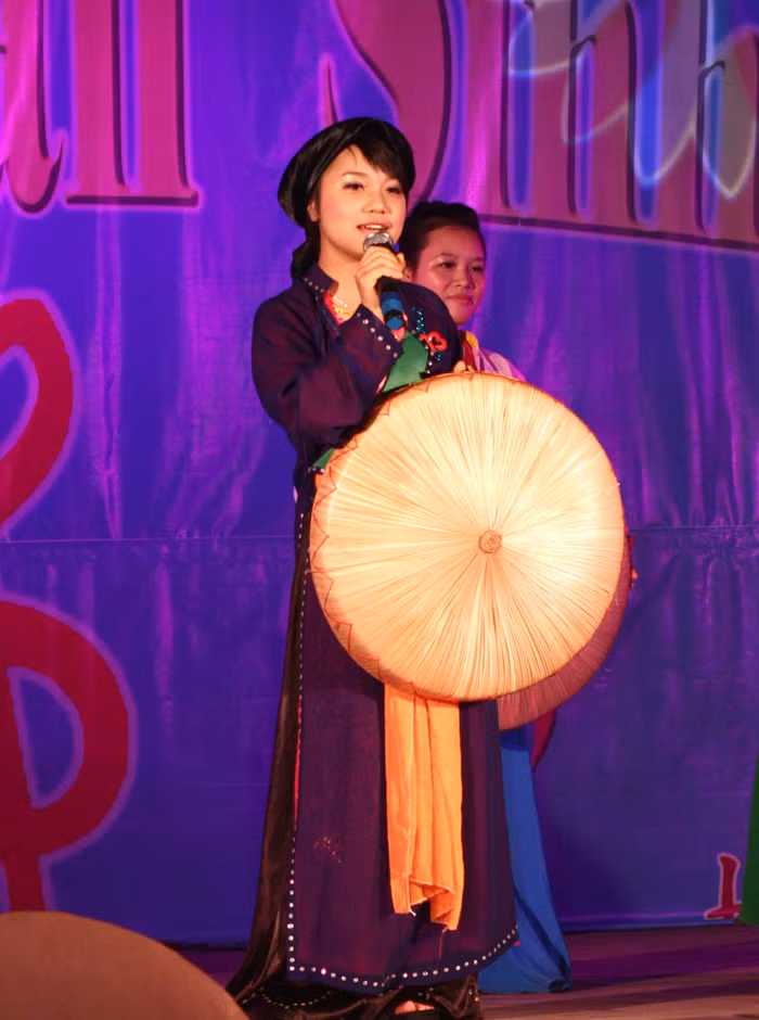 Nhiều làn điệu đặc trưng ở khắp mọi miền đất nước được các sinh viên thể hiện
